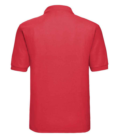Russell Poly/Cotton Piqué Polo Shirt - Bright Red (539M)