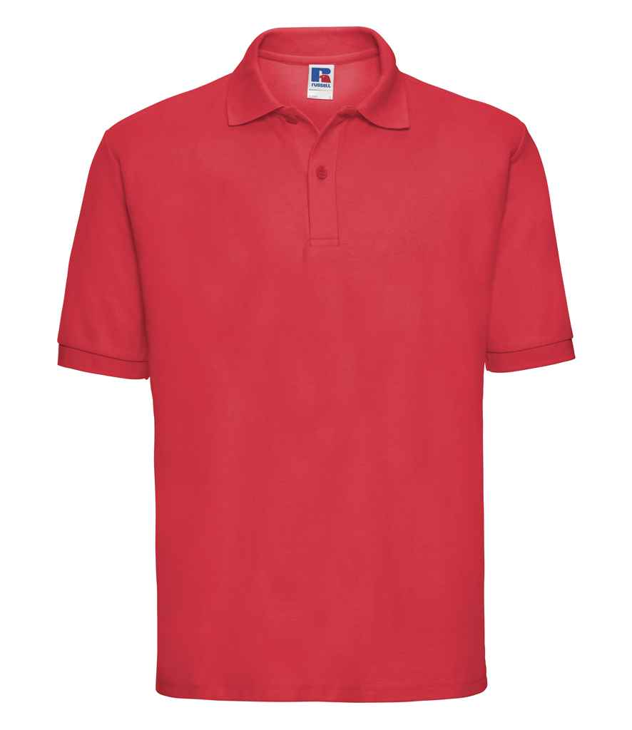 Russell Poly/Cotton Piqué Polo Shirt - Bright Red (539M)