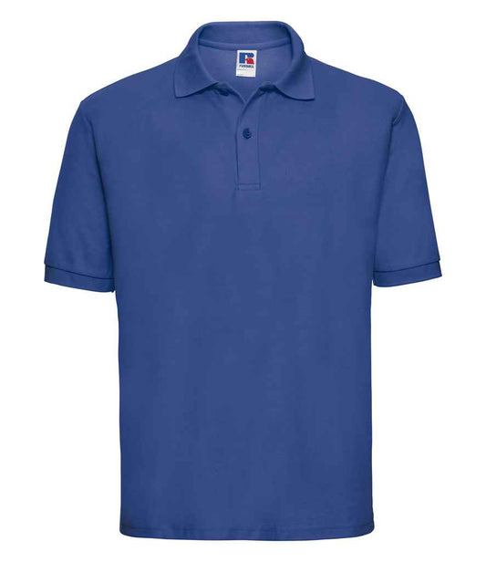 Russell Poly/Cotton Piqué Polo Shirt - Bright Royal (539M)