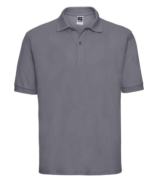 Russell Poly/Cotton Piqué Polo Shirt - Convoy Grey (539M)