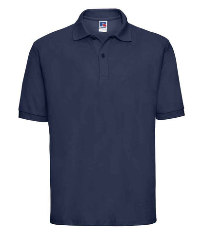 Russell Poly/Cotton Piqué Polo Shirt - French Navy (539M)