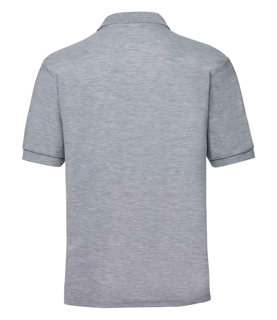 Russell Poly/Cotton Piqué Polo Shirt - Light Oxford (539M)