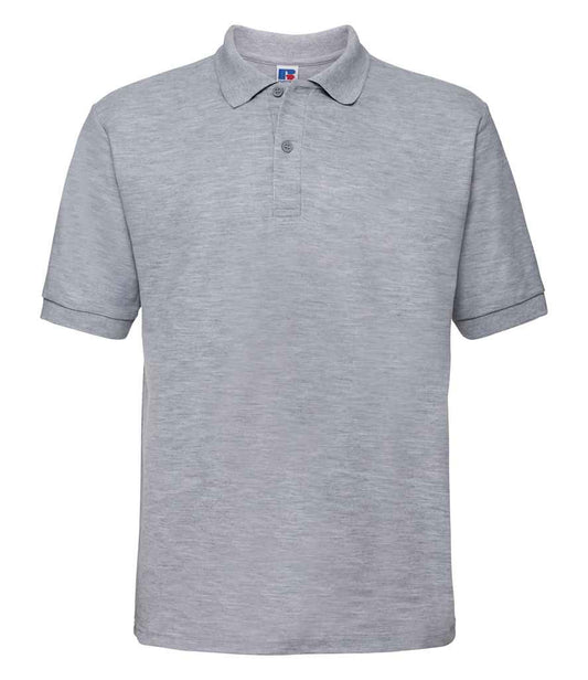 Russell Poly/Cotton Piqué Polo Shirt - Light Oxford (539M)