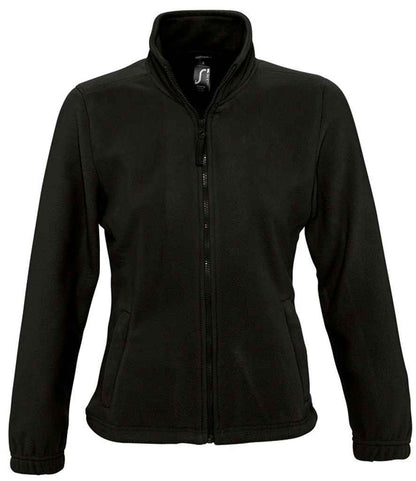 SOL'S SOL'S Ladies North Fleece Jacket - Black (54500)