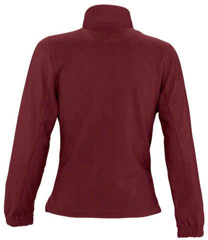 SOL'S SOL'S Ladies North Fleece Jacket - Burgundy (54500)