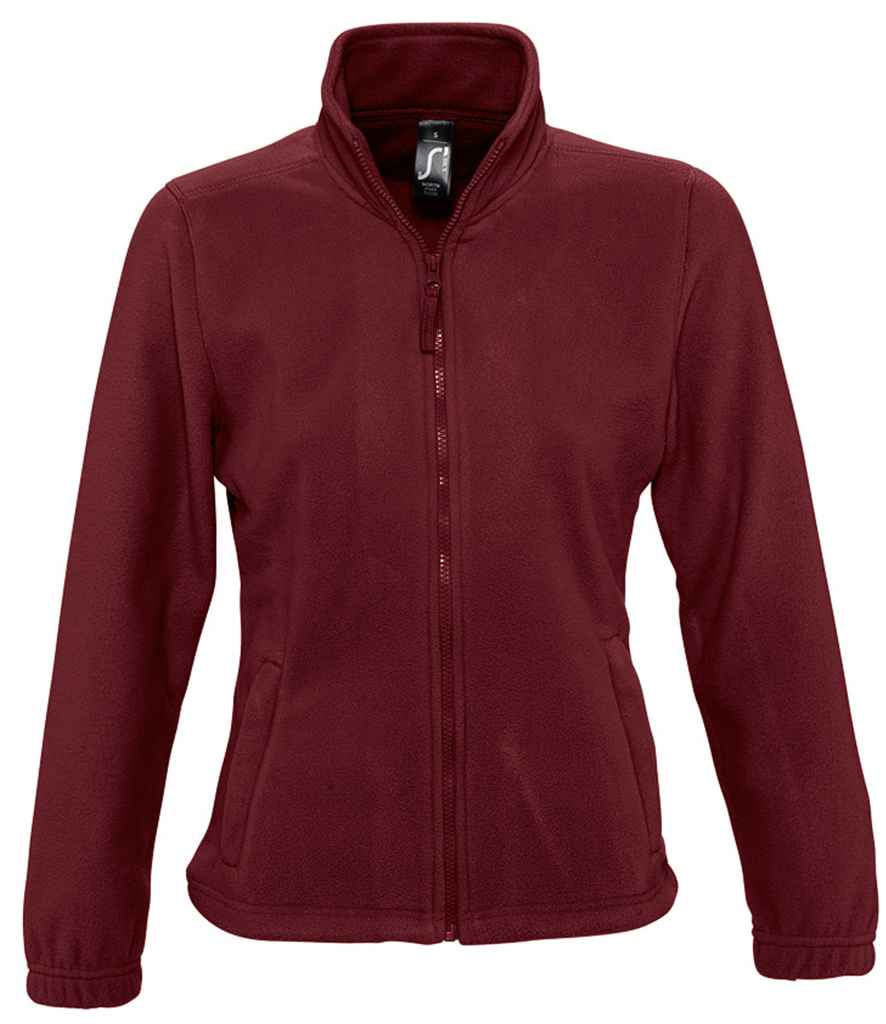 SOL'S SOL'S Ladies North Fleece Jacket - Burgundy (54500)