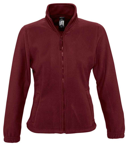 SOL'S SOL'S Ladies North Fleece Jacket - Burgundy (54500)