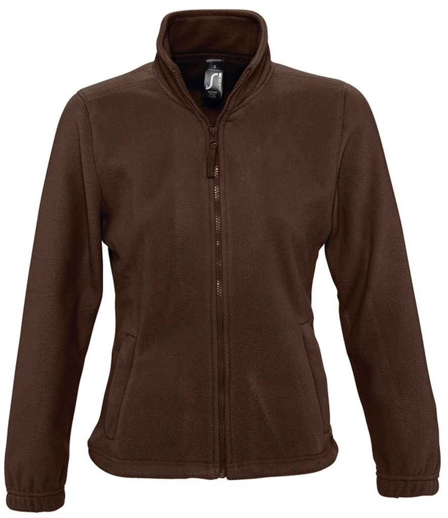 SOL'S SOL'S Ladies North Fleece Jacket - Dark Chocolate (54500)
