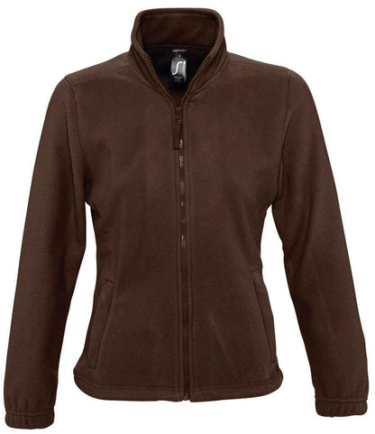 SOL'S SOL'S Ladies North Fleece Jacket - Dark Chocolate (54500)