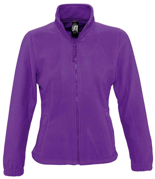 SOL'S SOL'S Ladies North Fleece Jacket - Dark Purple (54500)