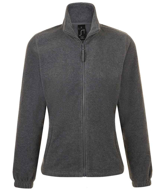 SOL'S SOL'S Ladies North Fleece Jacket - Grey Marl (54500)