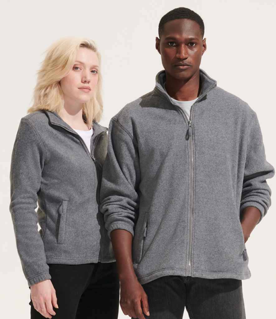 SOL'S SOL'S Ladies North Fleece Jacket - Grey Marl (54500)