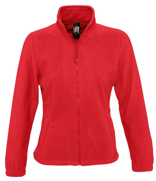 SOL'S SOL'S Ladies North Fleece Jacket - Red (54500)