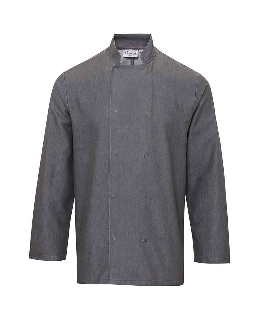 Premier Denim Chef's Jacket - FRONT