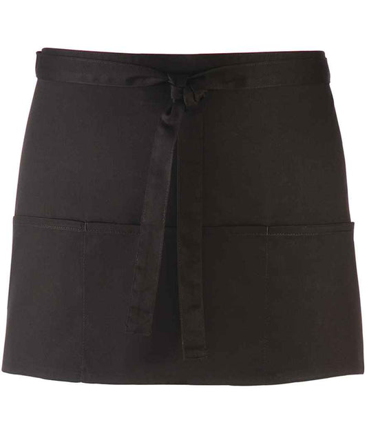 Premier 'Colours' 3 Pocket Apron - FRONT