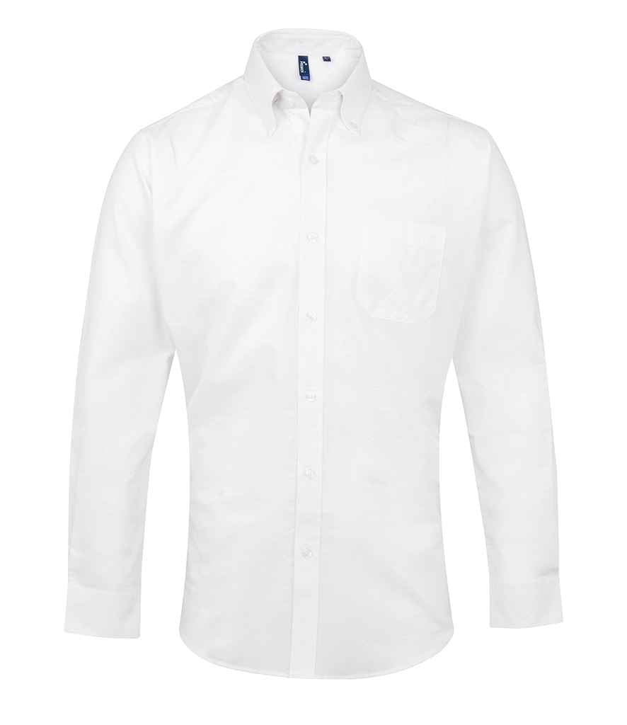 Premier Signature Long Sleeve Oxford Shirt - FRONT