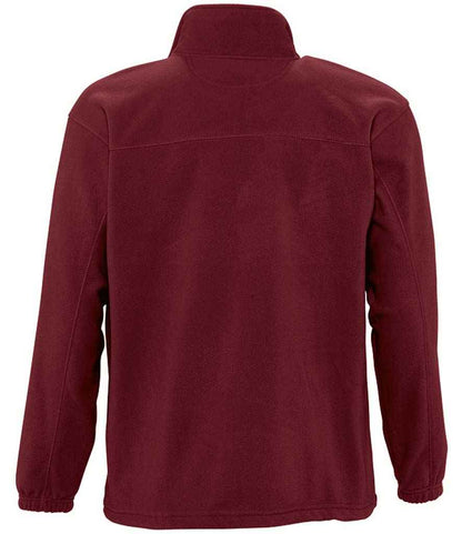 SOL'S SOL'S North Fleece Jacket - Burgundy (55000)