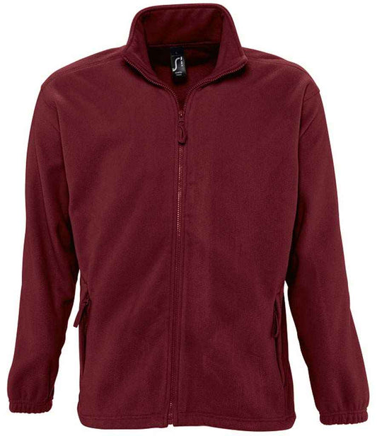 SOL'S SOL'S North Fleece Jacket - Burgundy (55000)