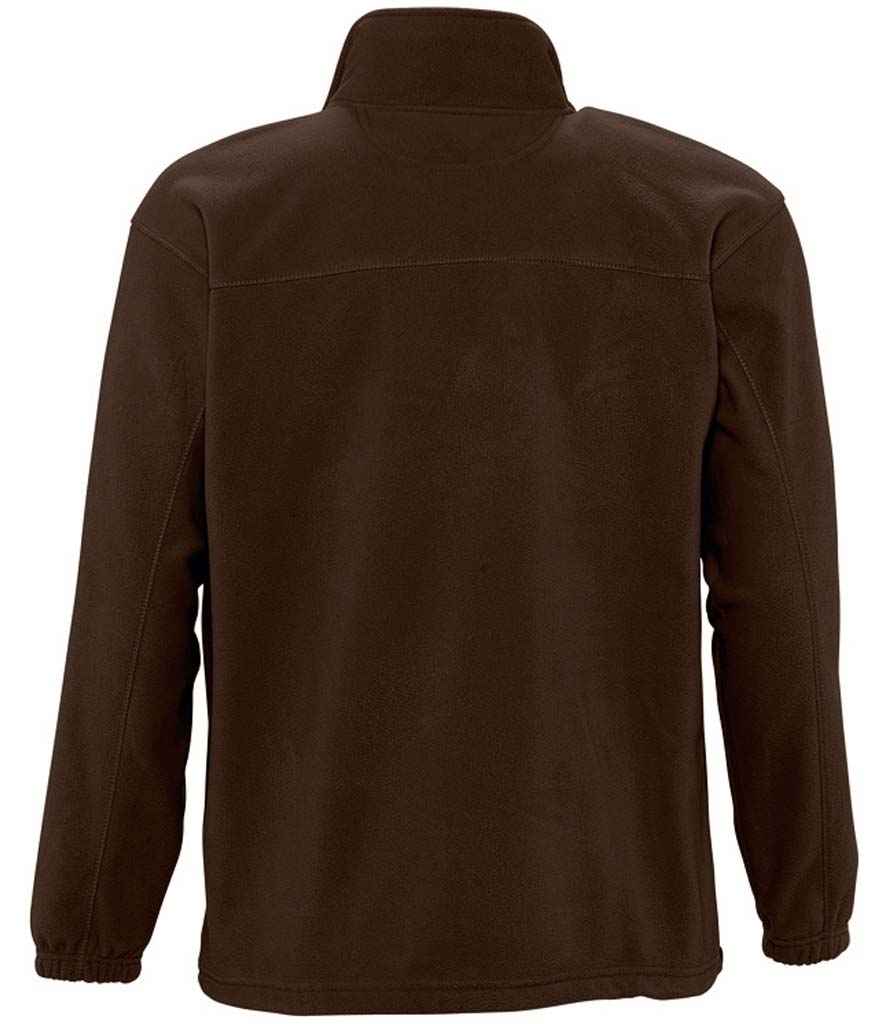SOL'S SOL'S North Fleece Jacket - Dark Chocolate (55000)
