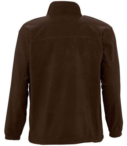SOL'S SOL'S North Fleece Jacket - Dark Chocolate (55000)