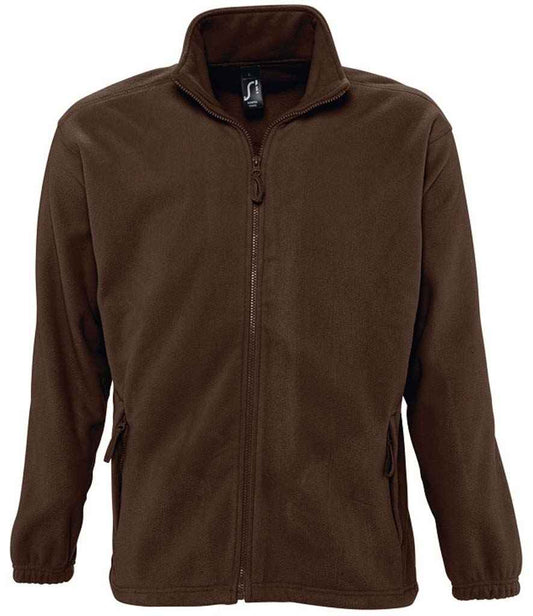 SOL'S SOL'S North Fleece Jacket - Dark Chocolate (55000)
