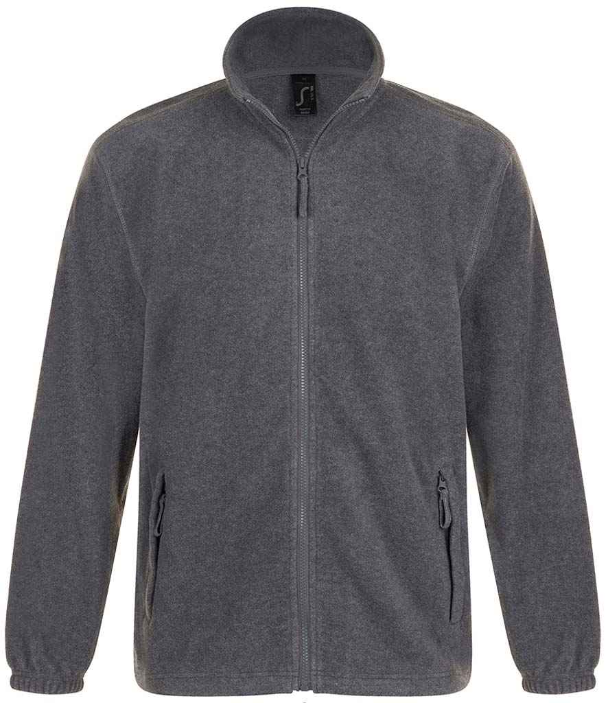 SOL'S SOL'S North Fleece Jacket - Grey Marl (55000)