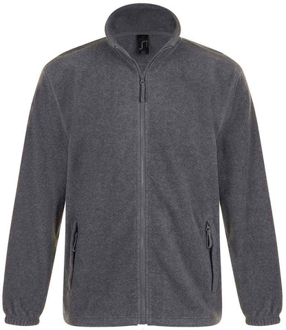 SOL'S SOL'S North Fleece Jacket - Grey Marl (55000)