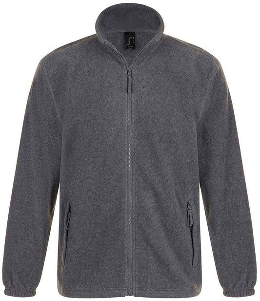 SOL'S SOL'S North Fleece Jacket - Grey Marl (55000)
