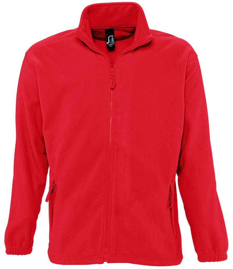 SOL'S SOL'S North Fleece Jacket - Red (55000)