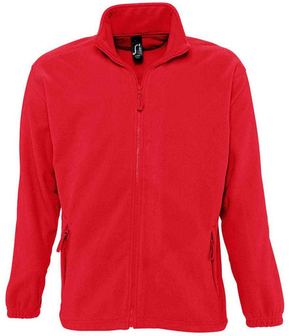 SOL'S SOL'S North Fleece Jacket - Red (55000)