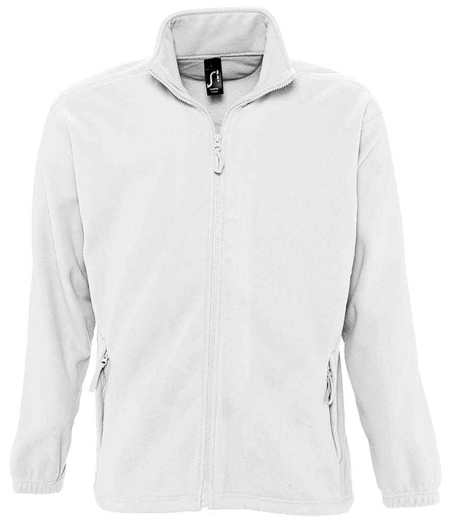 SOL'S SOL'S North Fleece Jacket - White (55000)