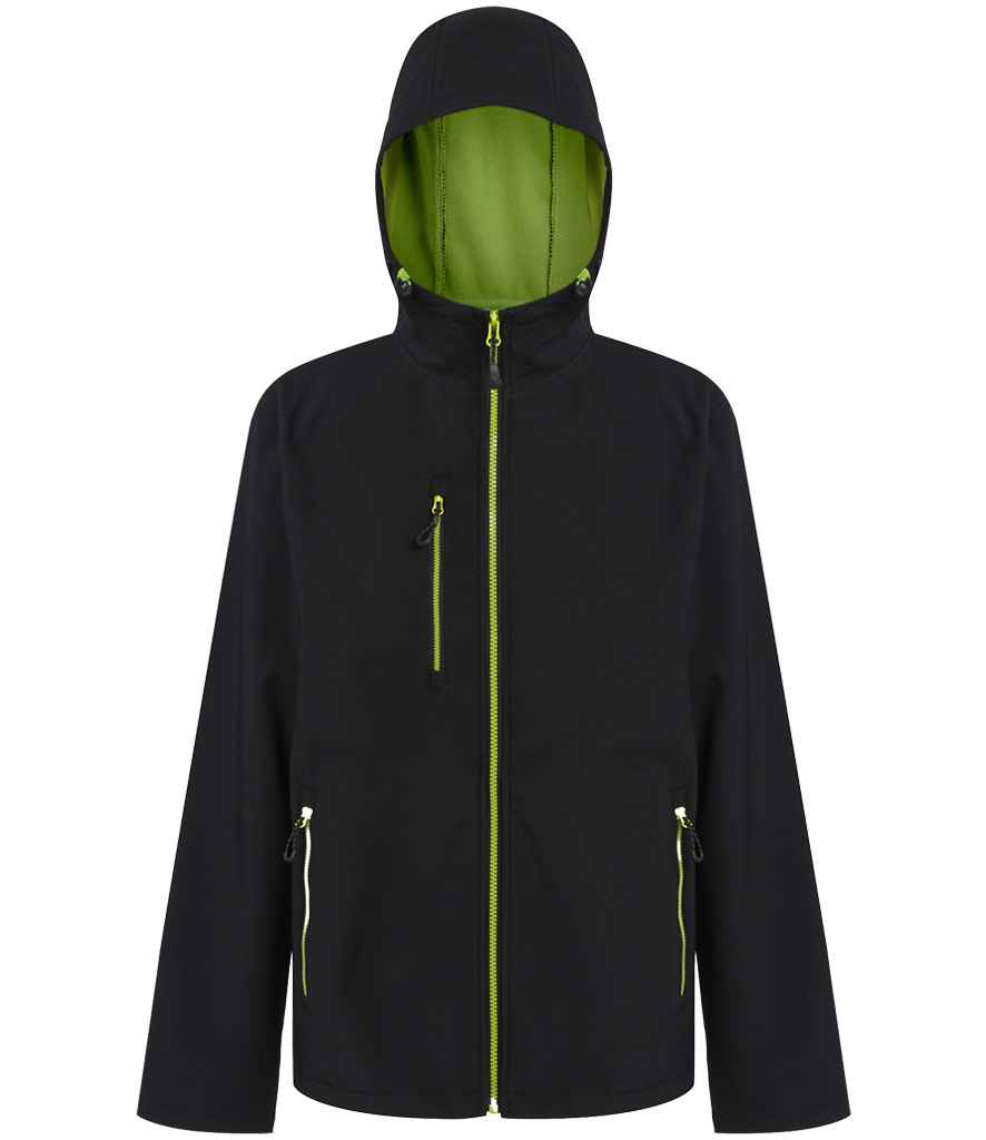 Regatta Navigate Two Layer Hooded Soft Shell Jacket - FRONT