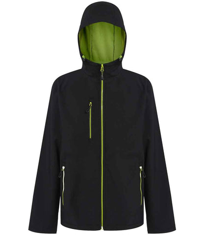 Regatta Navigate Two Layer Hooded Soft Shell Jacket - FRONT