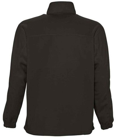 SOL'S SOL'S Ness Zip Neck Fleece - Black (56000)
