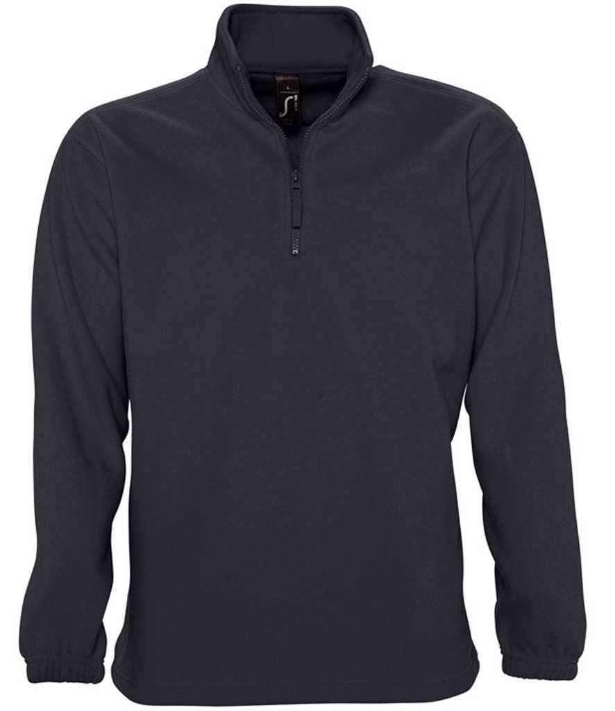 SOL'S SOL'S Ness Zip Neck Fleece - Charcoal (56000)