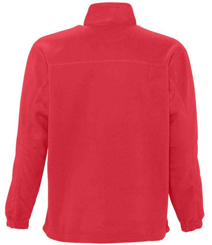 SOL'S SOL'S Ness Zip Neck Fleece - Red (56000)