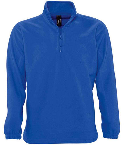 SOL'S SOL'S Ness Zip Neck Fleece - Royal Blue (56000)