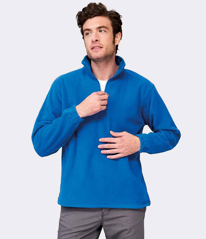 SOL'S SOL'S Ness Zip Neck Fleece - Royal Blue (56000)