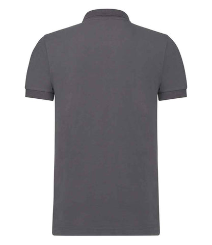 Russell Stretch Piqué Polo Shirt - Convoy Grey (566M)