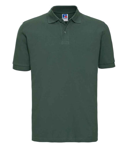 Russell Classic Cotton Piqué Polo Shirt - Bottle Green (569M)