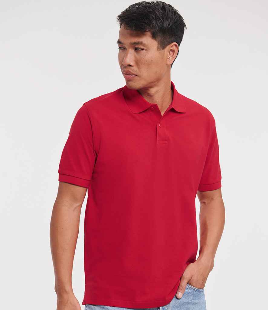 Russell Classic Cotton Piqué Polo Shirt - Classic Red (569M)