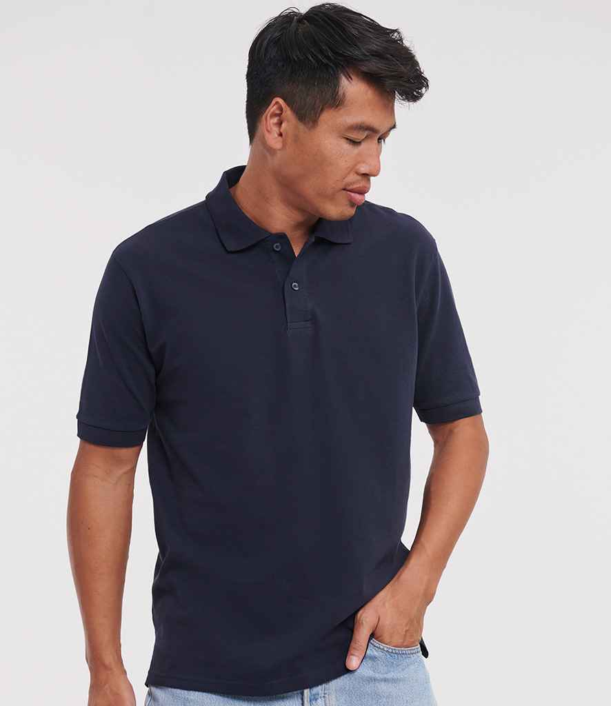 Russell Classic Cotton Piqué Polo Shirt - French Navy (569M)