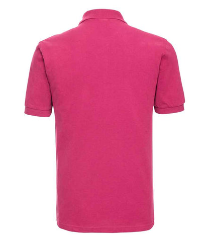 Russell Classic Cotton Piqué Polo Shirt - Fuchsia (569M)