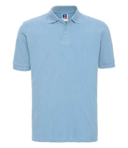 Russell Classic Cotton Piqué Polo Shirt - Sky Blue (569M)