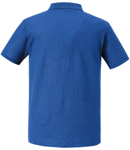 Russell Authentic Eco Piqué Polo Shirt - Bright Royal (570M)