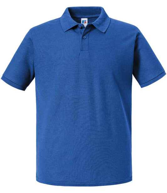 Russell Authentic Eco Piqué Polo Shirt - Bright Royal (570M)