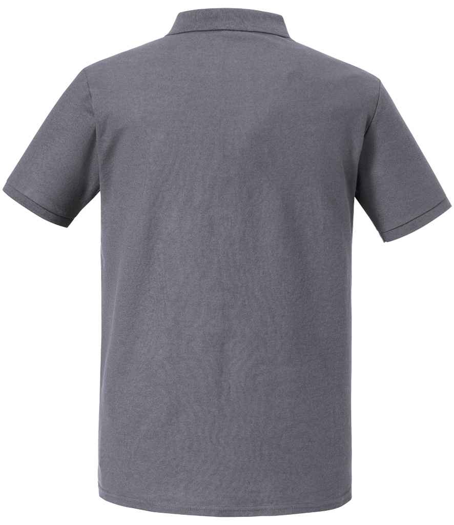 Russell Authentic Eco Piqué Polo Shirt - Convoy Grey (570M)