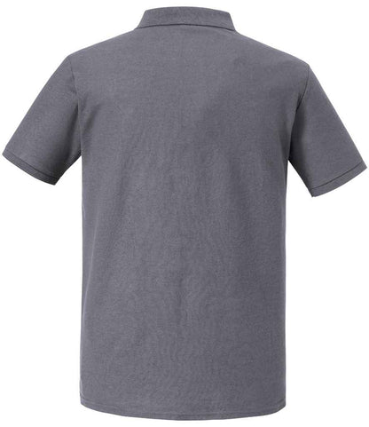 Russell Authentic Eco Piqué Polo Shirt - Convoy Grey (570M)