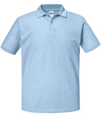 Russell Authentic Eco Piqué Polo Shirt - Sky Blue (570M)