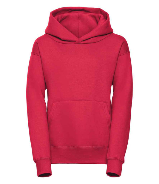 Russell Schoolgear Kids Hooded Sweatshirt - Classic Red (575B)